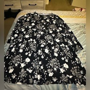 Black Floral Dress